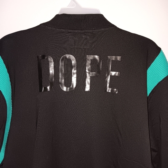 Dope men's black full zipper jacket size XXXL new with tags - Picture 6 of 6